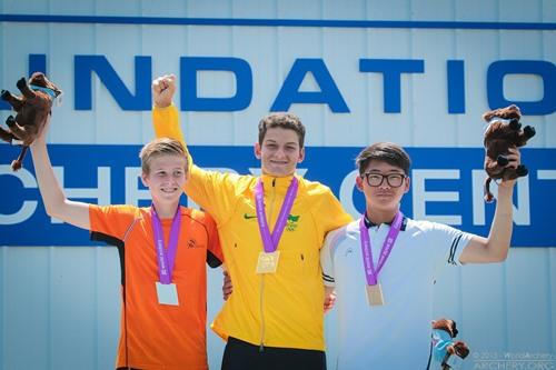 O atual vice-campeão da Copa do Mundo entre os adultos bateu na decisão o holandês Jan Van Tongeren, por 6 x 2 / Foto: worldarchery.org